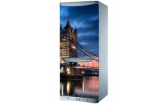 Naklejka magnes na lodówkę LONDON TOWER BRIDGE BY NIGHT  