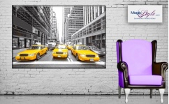 Obraz canvas NEW YORK TAXI 90x60cm