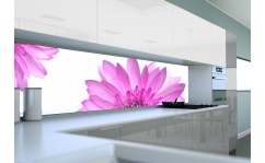 Panel szklany do kuchni PINK FLOWER II hartowany